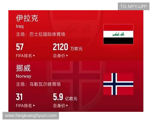 世界杯伊拉克VS挪威比赛精彩回放及比赛结果对球队排名的影响